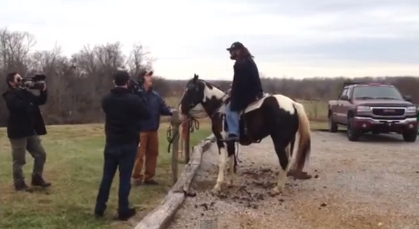 #Impact365 - James Storm is shown behind the scenes of a new outdoor show coming soon! bit.ly/1gjOM0m #TNA