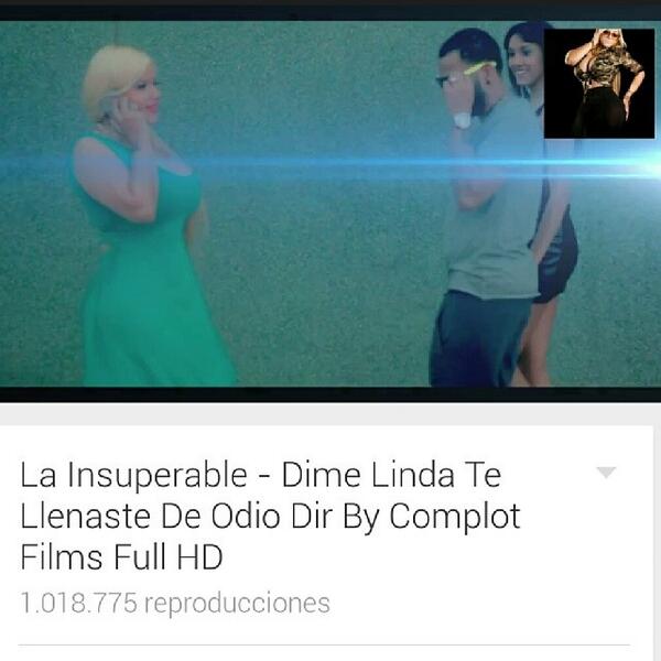 _insupe's tweet photo. Dime linda Te llenaste de Odio??? Gracias a Todos ya llegamos al 1.000.000 http://t.co/Ye9ehk6Kob
