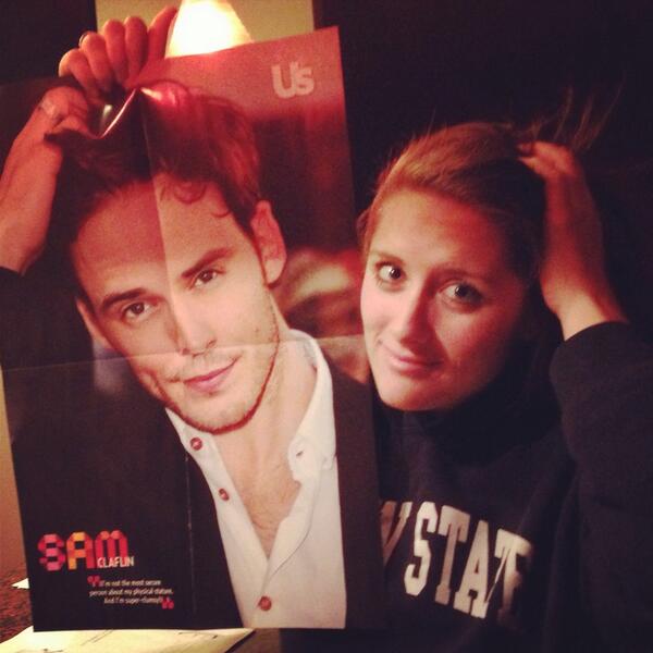 Seriously guys the resemblance is uncanny #SamsForever @samclaflin