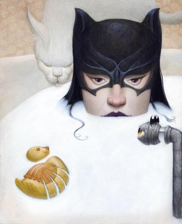 "Milk Bath"
You know these superhero commissions can be really fun. I think we need comic book covers from me.