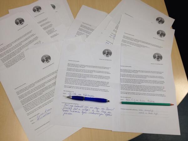 Het blijken tientallen steunbetuigingen voor <a href="/laatDENNIShier/">laatDENNIShier</a> en bedankjes voor inzet <a href="/JoelVoordewind/">Joël Voordewind</a>