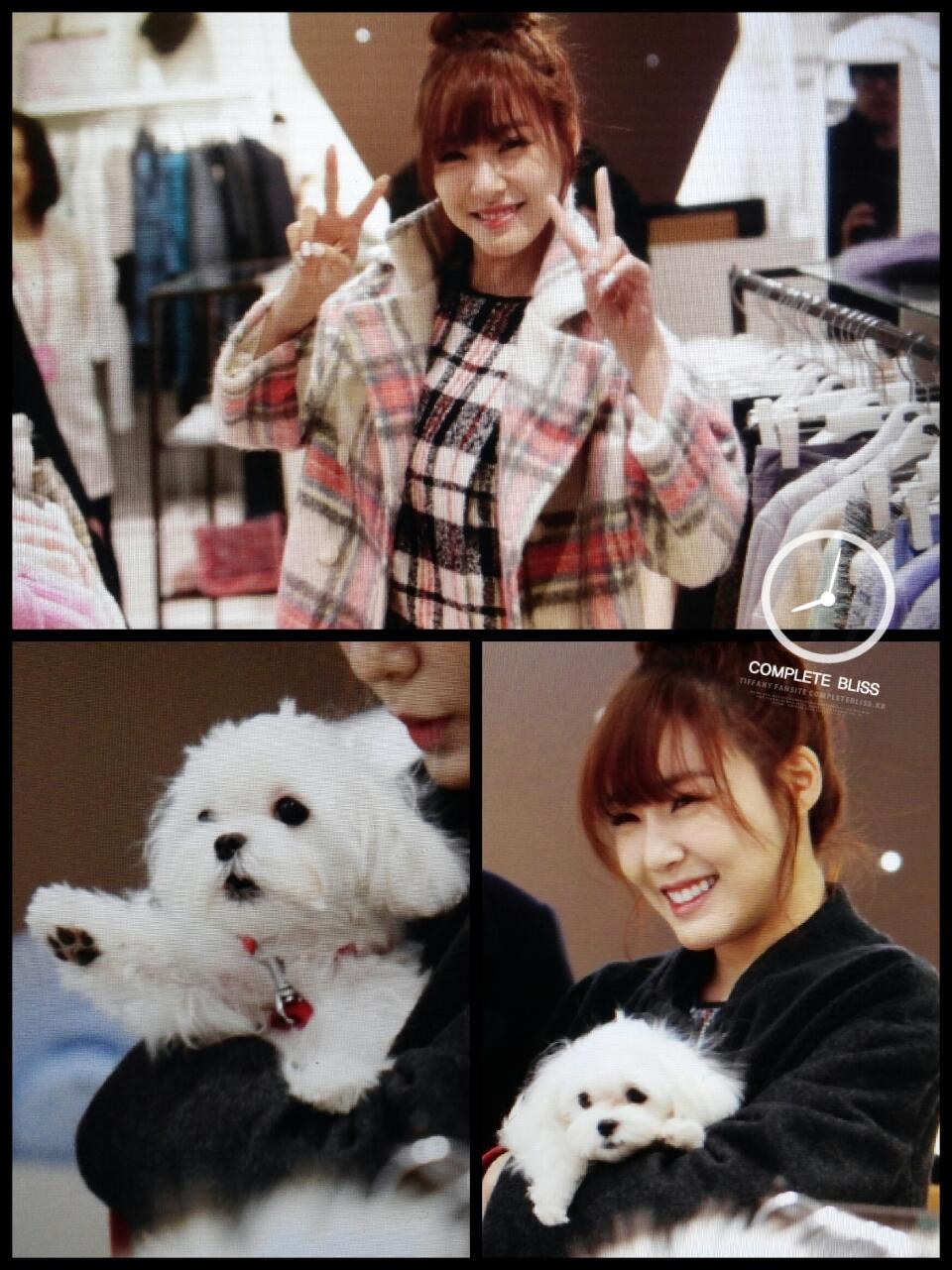[PIC][28-11-2013]Tiffany ghé thăm cửa hàng "QUA" ở Hyundai Department Store vào trưa nay BaJCRZFCMAAKeOS