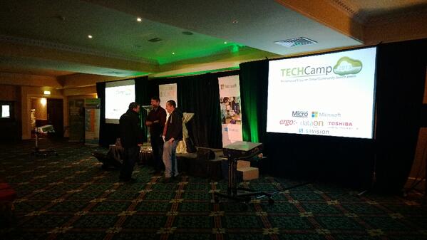 joe_elway's tweet image. People starting to arrive at #techcamp2013