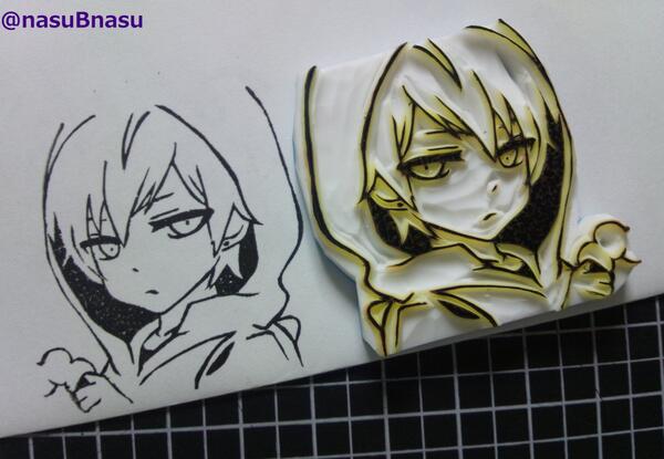 なすb 市ノ瀬雪乃さま Itinose Yukinoのイラストで ポンデ王子 Ponde Ouji 彫ってみた Http T Co 4ggagfbh5i