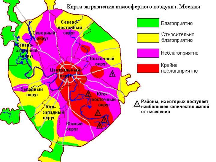 даниловский район москвы экология