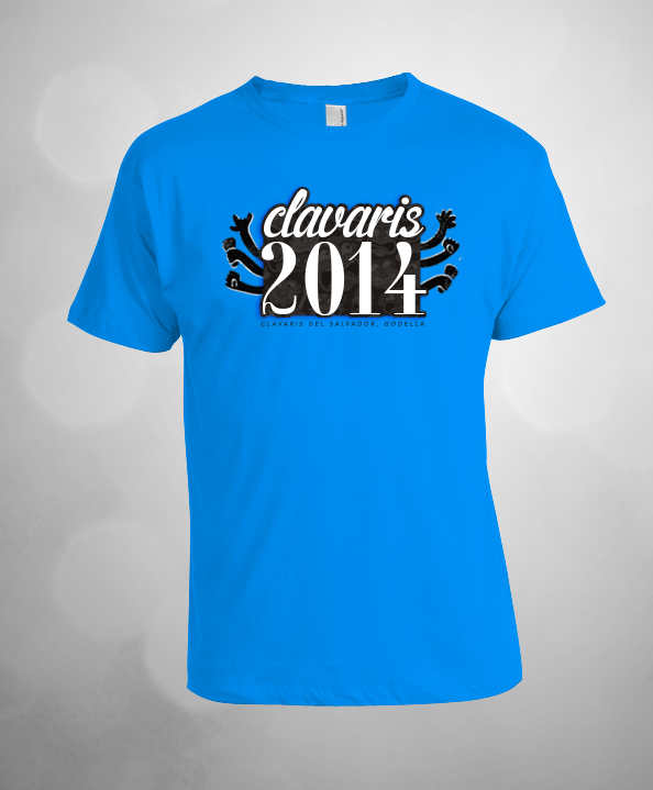Clavaris2014's tweet photo. Estas serán las camisetas, ¿qué os parecen? http://t.co/mRGoTufwS4