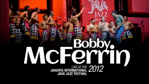 JavaJazzFest's tweet photo. Bobby McFerrin "Kecak" live at #JJF2012 http://t.co/jlWIpFxepy http://t.co/7WAjFp3YSk