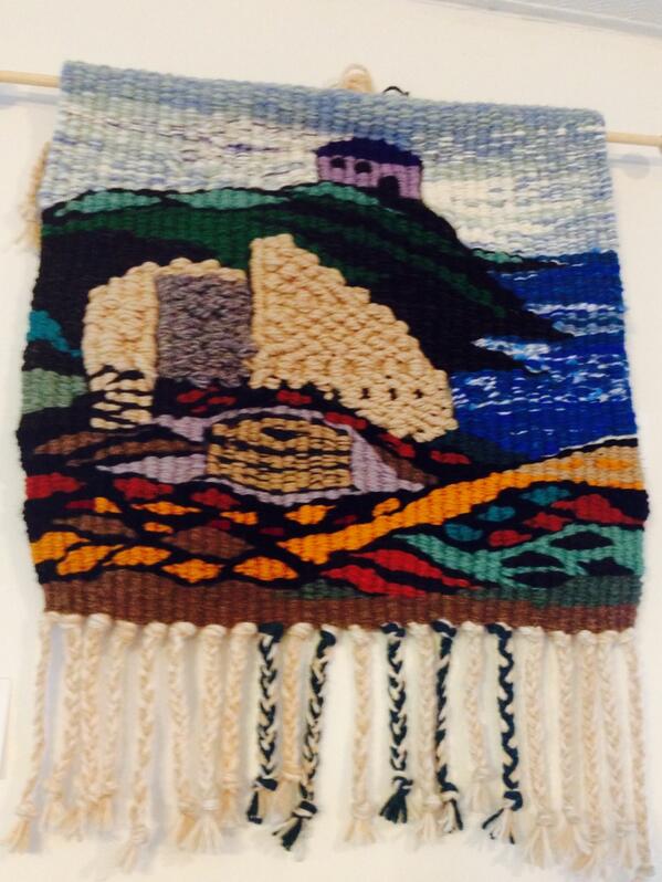 MelinTrefin's tweet photo. Wallhanging by Jackie Maddocks http://t.co/3mlx6K3KBR