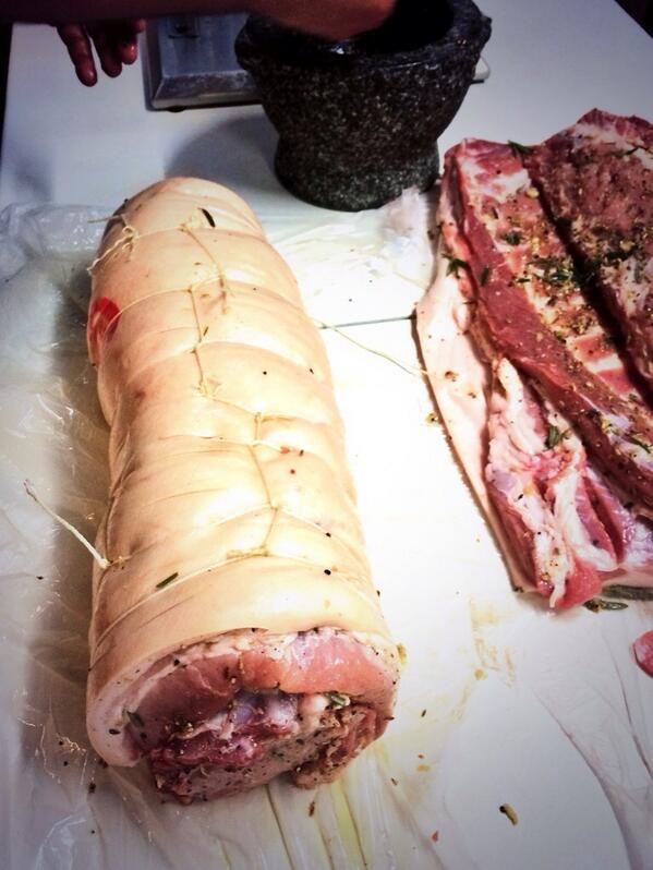 Porchetta rolls #saluministi style, will be available on Sunday at #christmaspicnicmiddlepark !!!