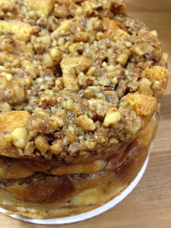 Bourbon Praline Bread Pudding for breakfast today...Happy Thanksgiving! #pregame