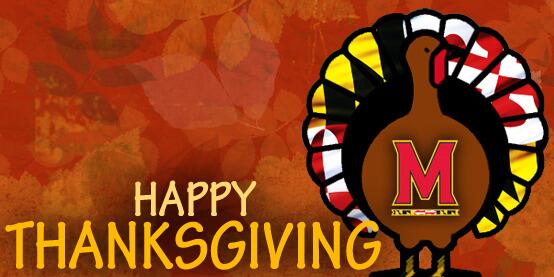 umterps's tweet photo. HAPPY THANKSGIVING #TerpNation! #Terpsgiving #PrideBird http://t.co/6vGtFaWyVM