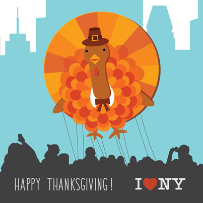 Happy Thanksgiving! Love, New York.