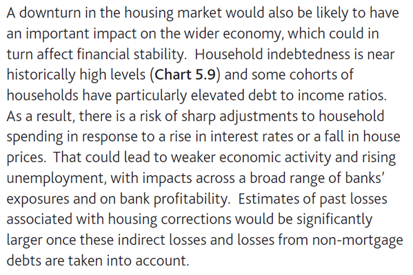 jamestplunkett's tweet photo. Sentences to read from behind the sofa, courtesy of the Bank's new financial stability report: http://t.co/cOp2dg9a28