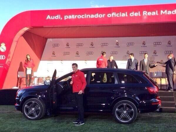 News now Real madrid - Real Madrid players receive cars from Audi Photos