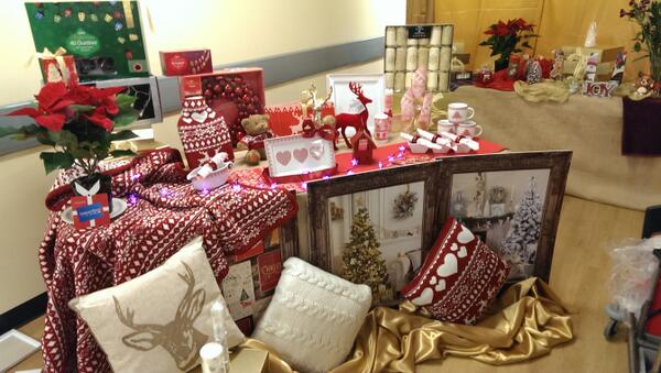 Getting ready for a festive customer evening :-)