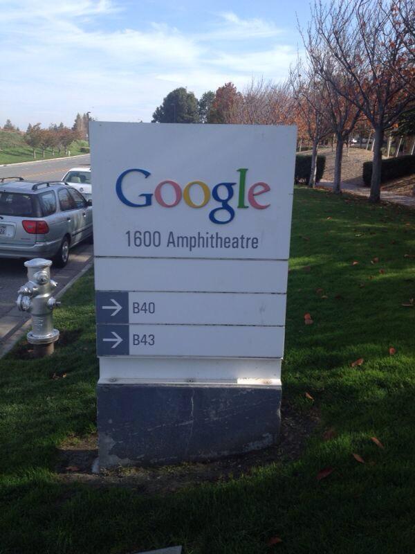 Visiting google headquarters <a href="/google/">Google</a>