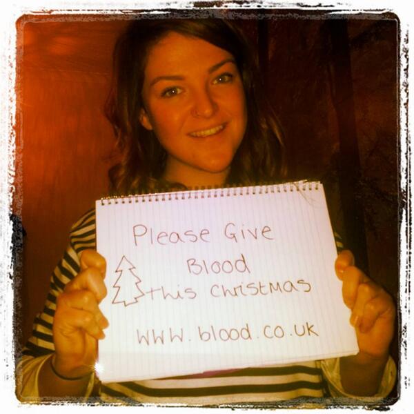 steph_denny's tweet photo. Please give blood this winter! http://t.co/a7PirtBDdm