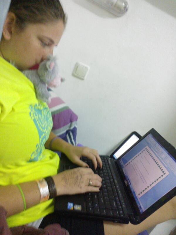 HippiTheRhino's tweet image. First time doing homework with my owner...don&apos;t think I helped too much... :/#writing #homeworkishard #firstadventure