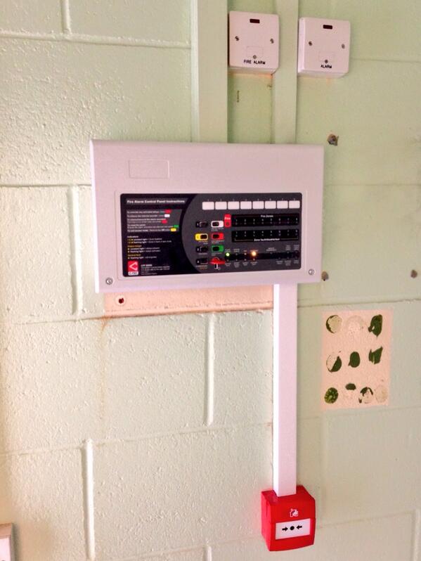 Info_bsmart's tweet photo. New fire alarm system fitted today #fire #firealarm #office any electrical work big or small http://t.co/dXAQbPHWMB http://t.co/dsHapfGJfR