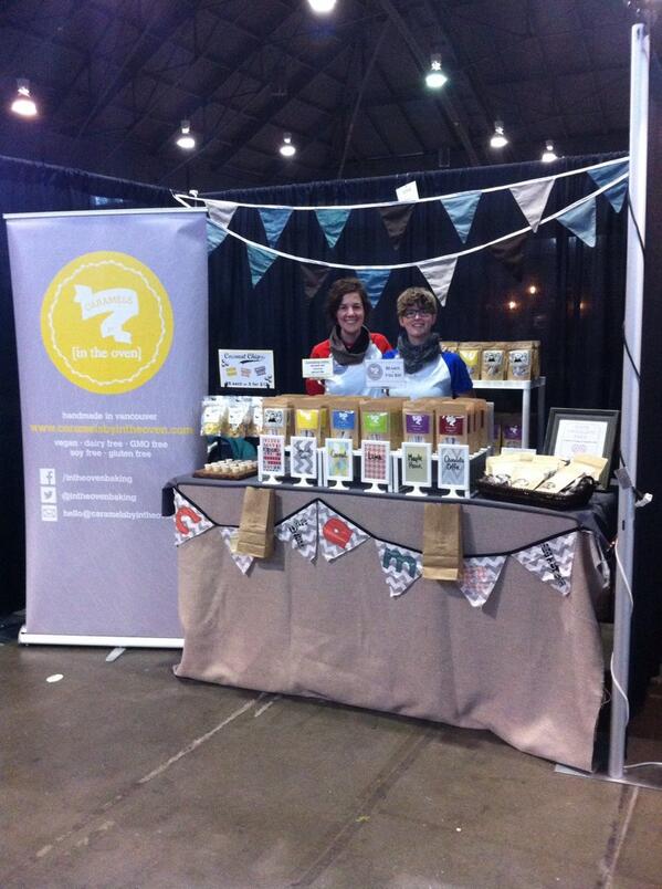 Come visit us at the Vancouver <a href="/makeitshow/">Make It Show</a>! Booth 104 for all your caramel needs!