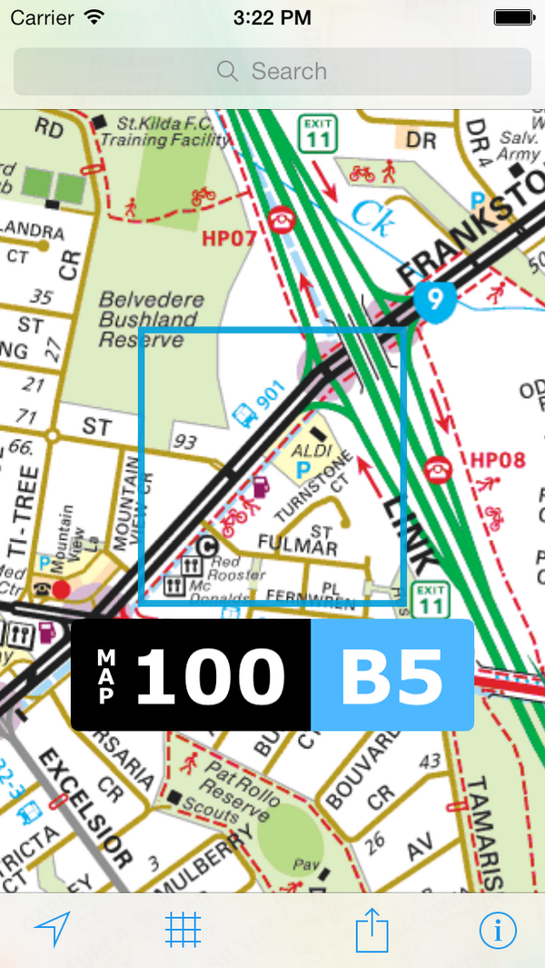 MelwayMaps's tweet photo. Melway on your iOS 7 iPad or iPhone has a more colourful look with the latest iMelway app https://t.co/uHmRy37N88 http://t.co/iRpcThNrrc