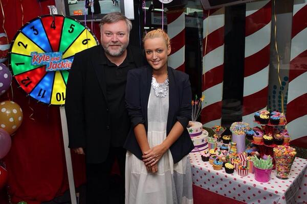 A huge celebration in the studio right now. Thank you for listening!!! Tweet your memories using #KJshow xxx