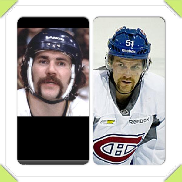 GeorgeParros's tweet photo. Was SlapShot filmed during @movember ??? Looking good Davey! http://t.co/5Cf28VndMD http://t.co/U6K8Yx1iUH
