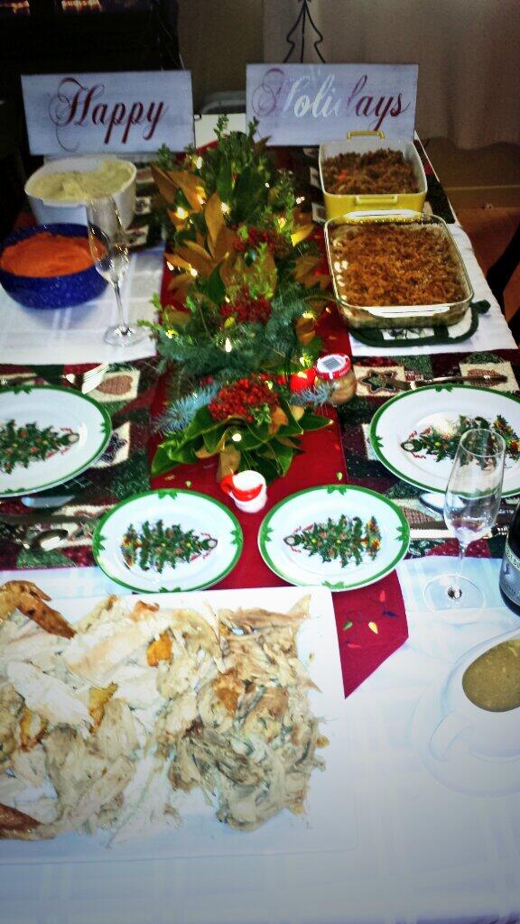 TheTurtleWay's tweet photo. Dinner was served.  Briggs &amp;  D are resting in a turkey haze.  We are ready for the holidays.  @cpoakes @timoax http://t.co/pbLyuJ5e7B