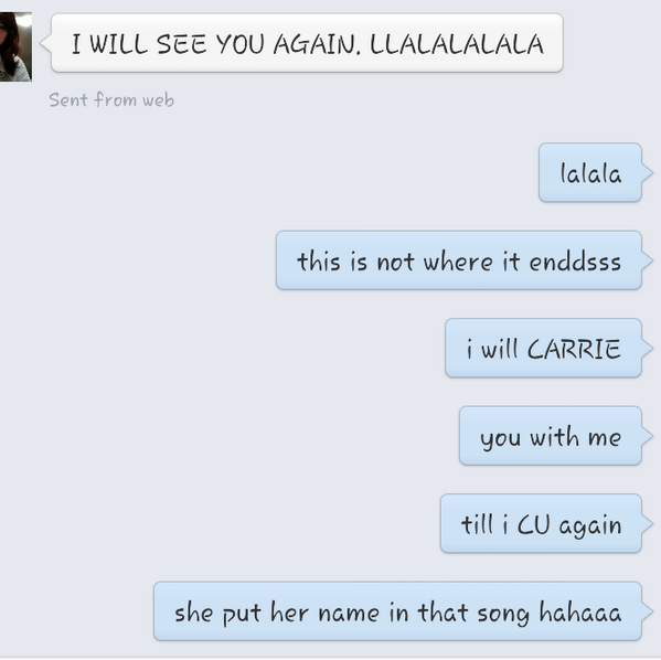 normanipples's tweet image. #CUproblems when you song see you again and...