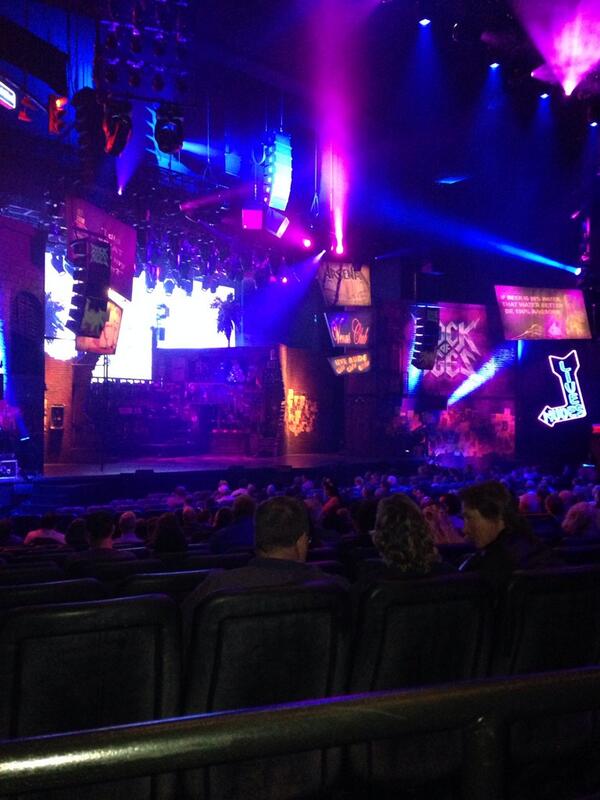 stumpy8831's tweet image. In Vegas at Rock of Ages concert.