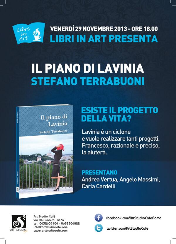 dalle 18.00 #presentazione #libro di @stefanoterrabuoni #ILPIANODILAVINIA