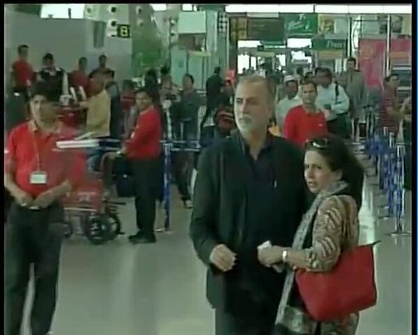 ANI's tweet photo. I got the summons yesterday, i said i am going to Goa, so i am-Tarun Tejpal http://t.co/oqZS38Nk0y
