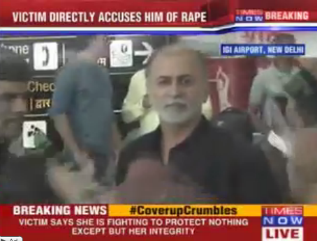 TimesNow's tweet image. Tarun #Tejpal: "Received summons, going to Goa" #CoverupCrumbles #BreakingNow