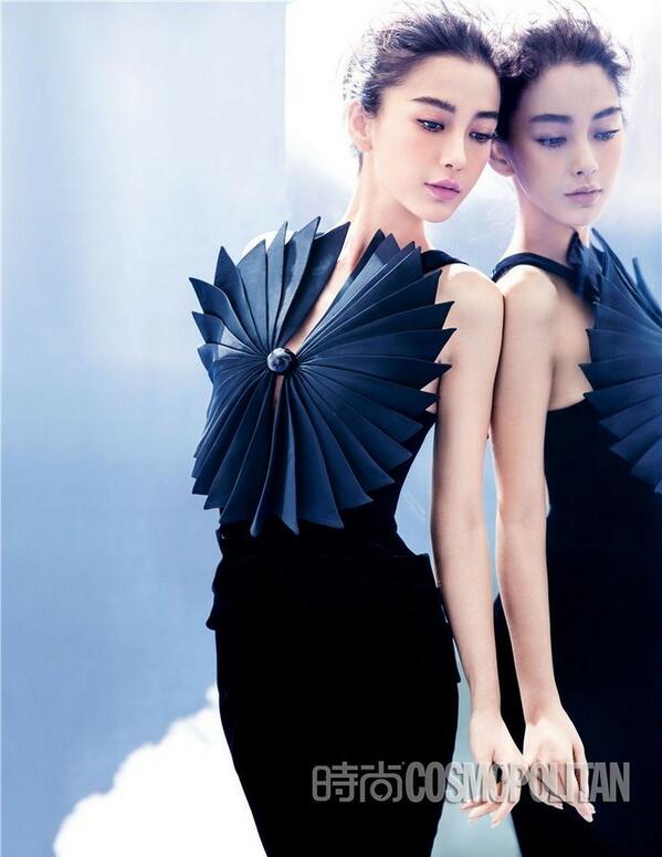 beulah london blue dress Ophelia Blue Ruffle Dress