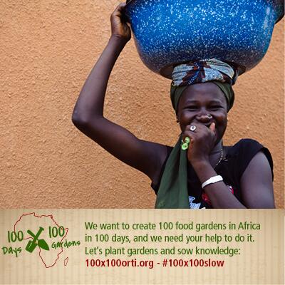 30 days to go! Help us create 100 food gardens in #Africa #100x100slow #crowdfunding 100x100orti.org/projects/1482/…