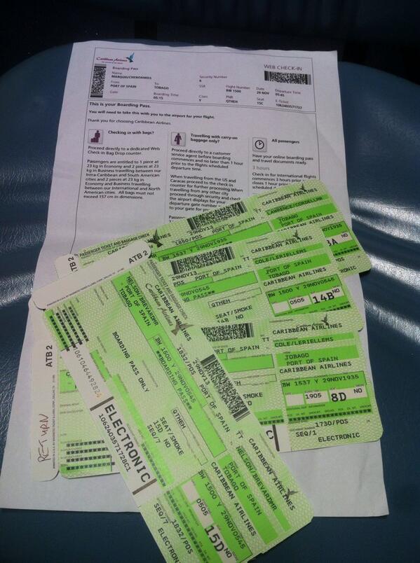 Iforum2013's tweet image. All checked in! #Tobago here we come! #iforumroadshow