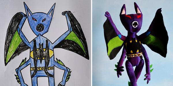 Bored Panda On Twitter Artist Turns Kids Drawings Into Real Life Plush Toys 30 Pics Http T Co Npyd9bonuf Art Creative Kids Http T Co Eyxrkehklz