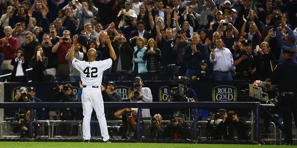 Yankees's tweet photo. Happy 44th birthday to the greatest closer this world has ever known. #Icon http://t.co/ucaU5qh2lh
