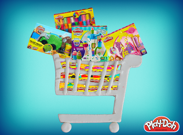 play doh shopping