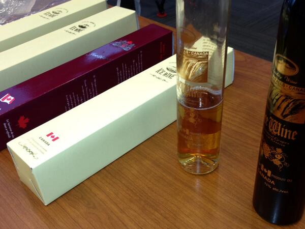 CBCsteph's tweet image. @Tpsfcu found fake booze! "Ice wine" made of ??? #projectpace