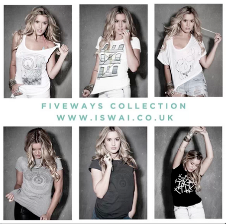 Caggie_Dunlop's tweet photo. Win Fiveways Tee Collection by following @ISWAI1 and RT this image..Good Luck! x http://t.co/TULzve4tYu