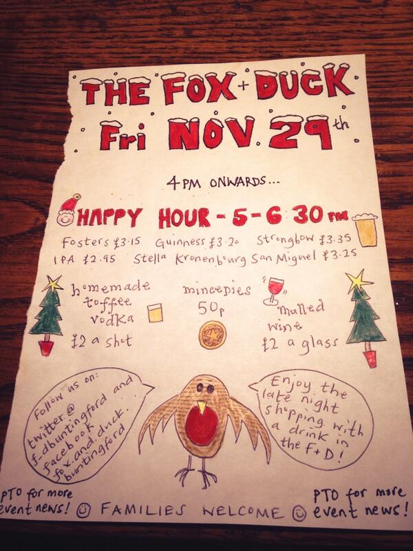f_dbuntingford's tweet photo. Join us tonight for warm mulled wine &amp; mince pies! 🎄🎁 families welcome!! http://t.co/Qo8ye8StpN