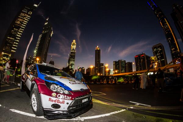 QMWRT's tweet image. Dubai International Rally starts today, good luck Nasser and Gio! The duo are currently leading by 7.8s #MERC