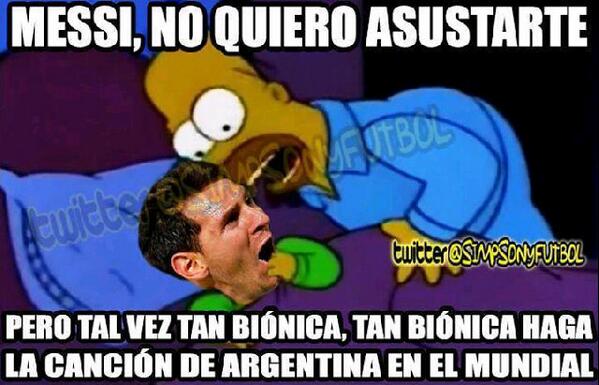 natachacastell1's tweet photo. Ja muy bueno. TODOS estamos asi con la noticia de que los forros de Tan Bionica van a interpretar el tema del mundial http://t.co/CvinYAJf5R