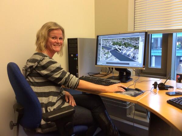 hamarPLAN's tweet photo. Fredrikstad kommune er best på 3D og kartløsninger på nett. Inspirerende besøk med 3D gruppa fra Hedmarken. http://t.co/Ekrd2X9EMV
