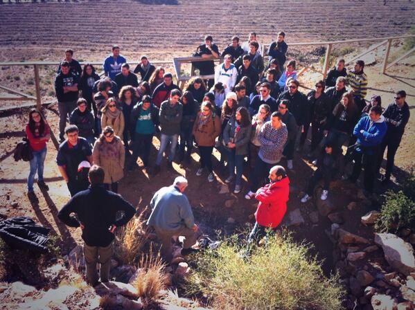 Visitando la SIMA DE LAS PALOMAS #TorrePacheco #Murcia ...Reencuentro con el Paleolítico! <a href="/MarianoVLopez/">Mariano López</a> <a href="/MUPANTQUAT/">MUPANTQUAT</a>