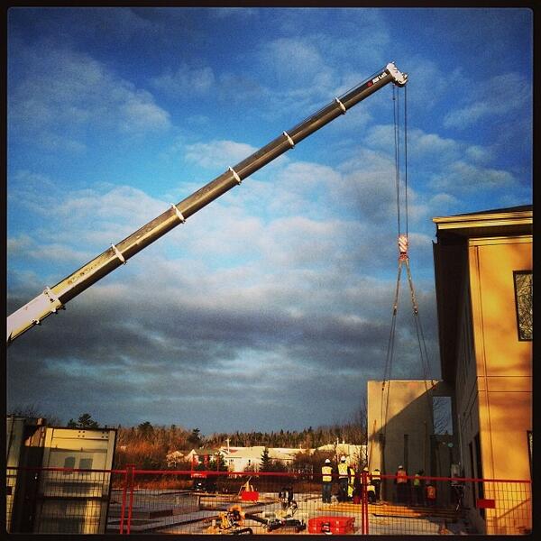 It's a beautiful lift day for Strides Gym (Tilt-Up) in Elmsdale :)