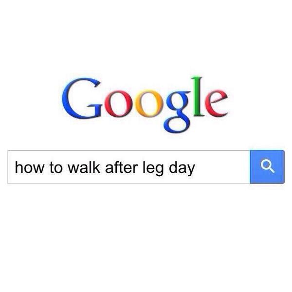 quoteFITNESS's tweet photo. Someone was on crutches after legs day! #fitness #legsday http://t.co/UXpFMFHqBV