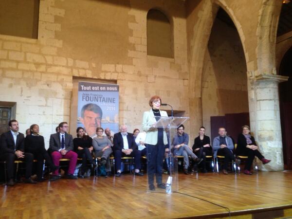 Marylise Fleuret-Pagnoux parle de son engagement aux côtés d' @JFFountaine2014 #LR2014