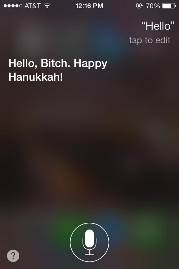 GeenaMarie's tweet image. Thank Siri #notabitch #notjewish